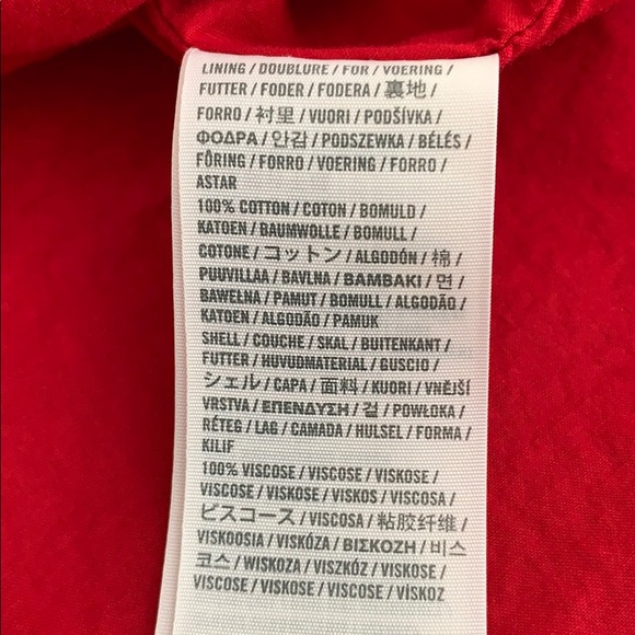 Hollister Red Floral Tropical Skirt - Picture 7 of 9